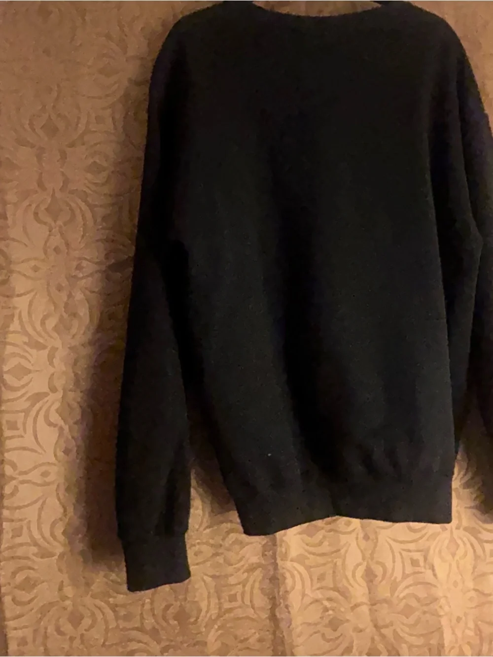 Cardi B Christmas Black Holiday Sweatshirt with Red and White Graphic